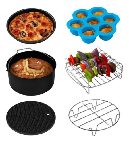 comprar Juego Accesorios Para Freidora De 6 Para Freidora De Aire