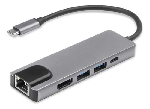 comprar 1 Usb C Tipo Gigabit Ethernet Rj45 Lan Hdmi Adaptador Puerto