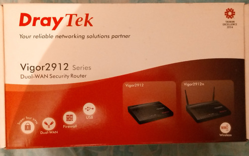 Router Draytek Dual Wan 2912