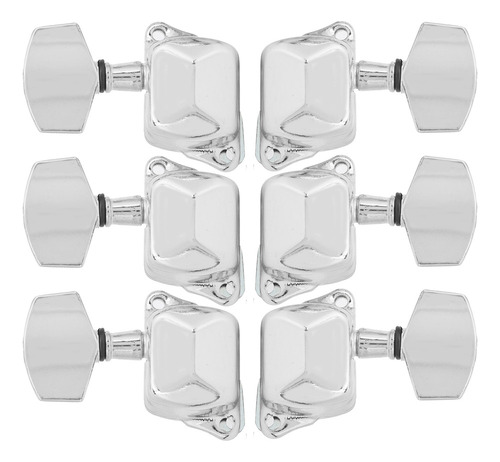 Tecla De Afinación De Cuerdas Para Guitarra Semicerrojada, 3