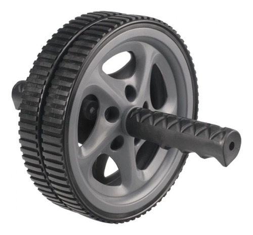 Kit Roda De Exercícios Abdominal + Corda Pular Com Contador