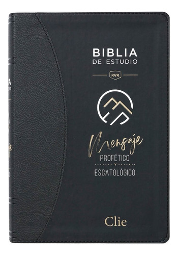 Libro Biblia Estudio Mensaje Profetico Escatologico Negro...