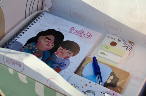 Imagen 2 de 2 de Box Planner Destetando Con Amor