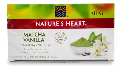 Te Matcha Vainilla Nature Heart C-20 Sobres