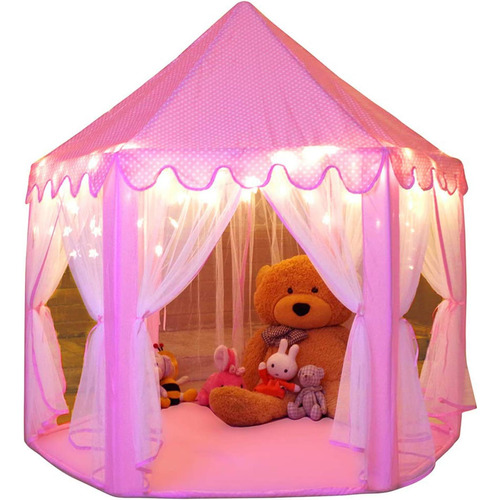 Carpa Princesa Monobeach Para Niñas, Castillo De Juego