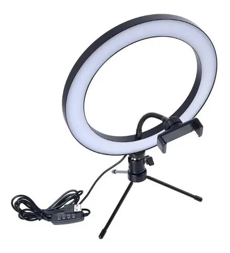 Aro De Luz Led 3 Colores 10 Ring Anillo Maquillaje Selfie Aro De Luz Led 3 Colores 10 Ring Anillo Maquillaje Selfie