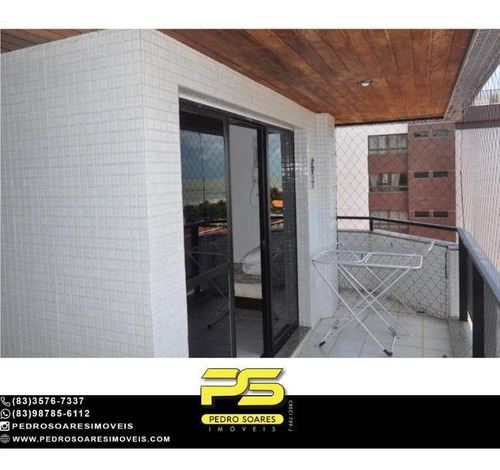 Imagem 8 de 12 de Cobertura Com 3 Dormitórios À Venda, 270 M² Por R$ 1.500.000,00 - Jardim Camboinha - Cabedelo/pb - Co0114