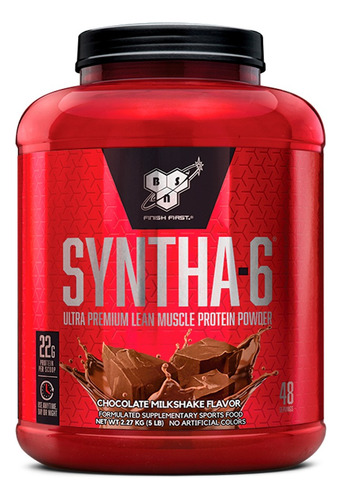 Bsn Syntha-6 Proteína En Polvo Chocolate Milkshake 2.27kg 6c