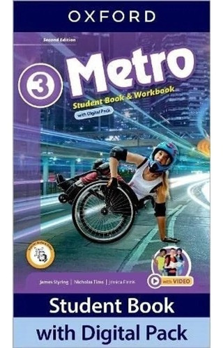 Metro 3 - Student Book And Workbook  - Oxford