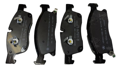 Balatas Delanteras Durango 2012 2022 Mopar Original 68052369