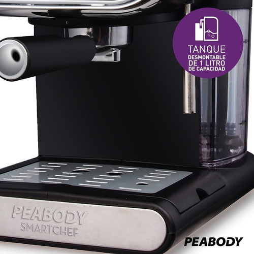 Cafetera Peabody Smartchef Pe-ce5002 Automática Expreso P1 Color Negro