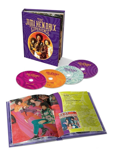 The Jimi Hendrix Experience - Box Set 4 Cd's (importado)