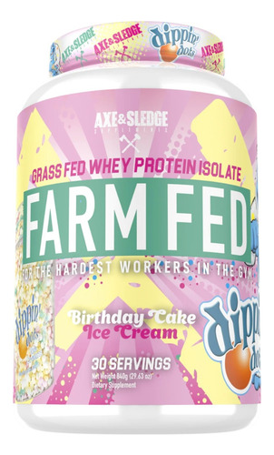 Axe & Sledge Proteina Isolate Farm Fed / 30 Serv / Low Carbs