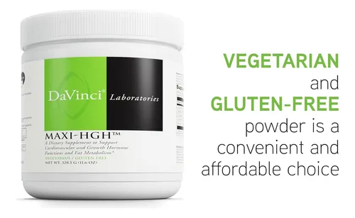 Davinci Labs Maxi-hgh - Amino Acid Supplement To Support Cardiovascular System, Muscle Recovery And Human Growth Hormon