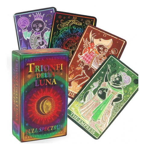 Tarot Trionfi Della Luna Full Spectrum Deviant Moon - Inglés