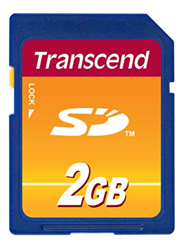 Transcend 2 Gb Sd Flash Memory Card (ts2gsdc)