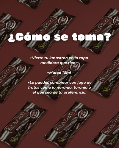 Bebida Afrodisiaca Colombia Sin Azucar 5 Sachet De Kmastron