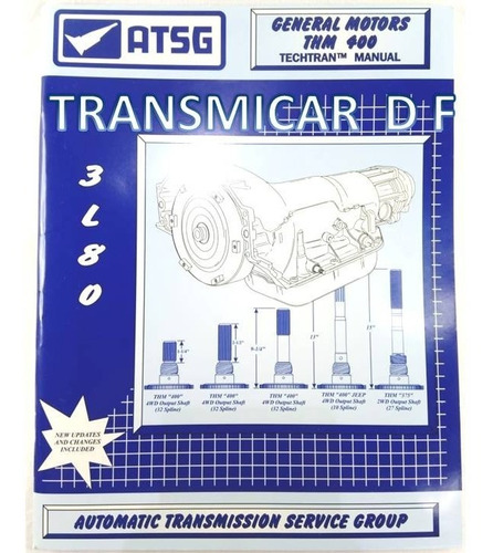 Manual Transmisión Th400 3l80 Chevolet Suburban Camaro 