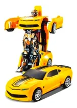 Comprar Auto Transformers Convertible A Robot Luces Sonido Bumblebee