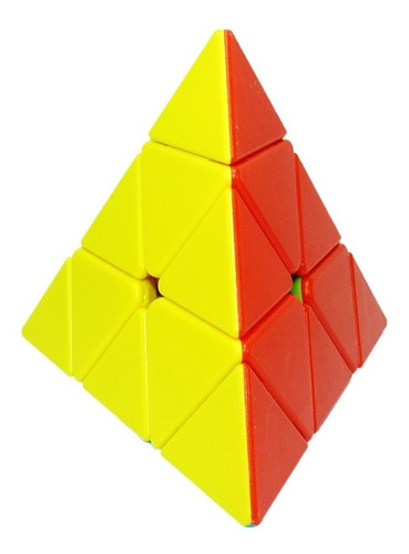 Cubo Mágico Profissional 3x3x3 Piramide Triângulo 70 Mm
