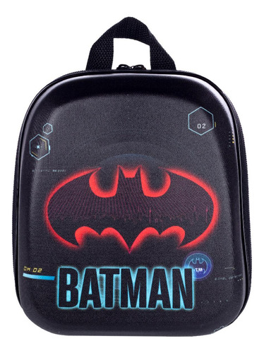 Lancheira Batman Infantil Escolar Preto