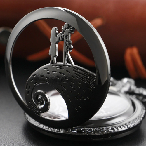 Imagen 3 de 5 de Reloj Collar Análogo Jack Skellington - Extraño Mundo Jack