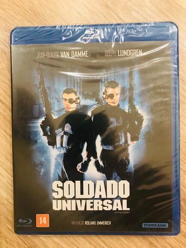 Blu-ray Soldado Universal - Edição Nacional Dublado Lacrado