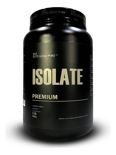 Isolate Premium Gourmet Vainila 2 Libras 2lb 2 Lb Por Egp Elite Gold Pure Como Iso 100 Whey Isopure Proteina Limpia