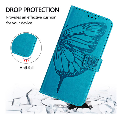 Funda De Piel Tipo Cartera Para Teléfono Honor X5b Plus