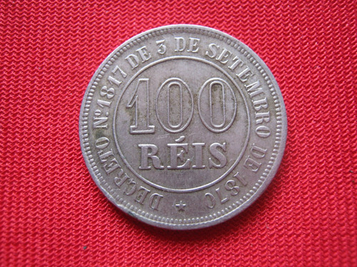 Brasil 100 Reis 1878