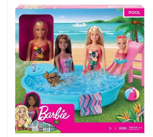 Barbie Alberca Piscina Con Barbie Incluida