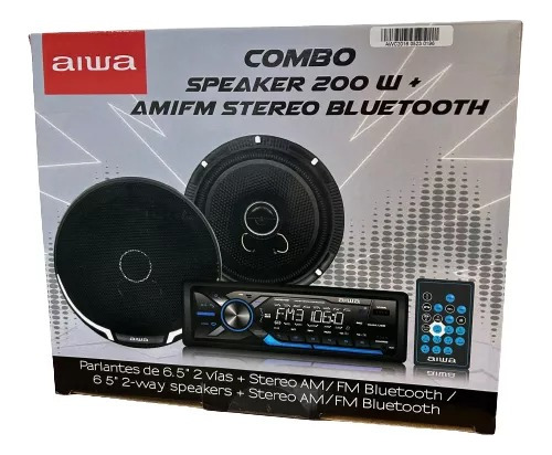 Awc2016bt  Combo Speaker 200 W +am Fm Streo Bluetooth