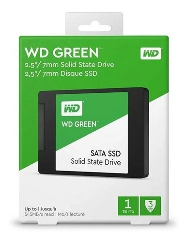 Disco Duro Solido Ssd Western Digital Wd 1tb Tera