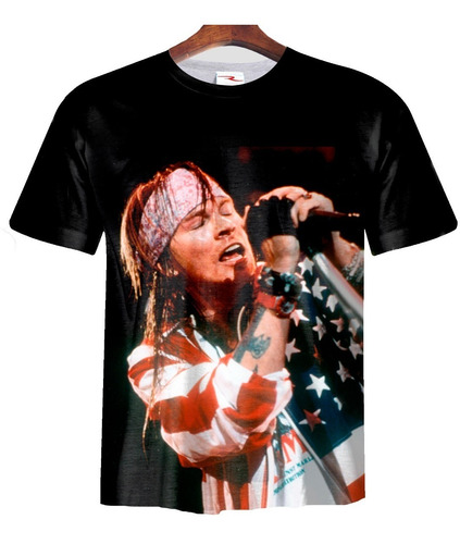 Remera Sublimada Axl Rose Ranwey Cs118