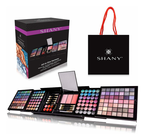 Kit De Maquillaje All In One Harmony De Shany, Combinación D