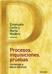 Libro Procesos  Inquisiciones  Pruebas De Emanuele Conte