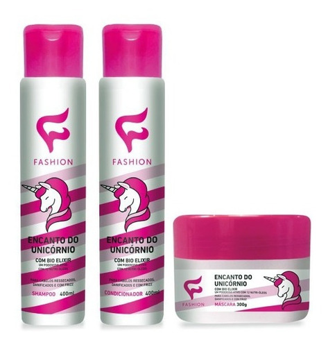 6 Kit De Produtos Fashion Com Shampoo Cond Mascara Atacado