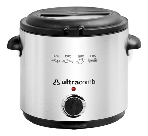 Freidora Ultracomb FR-8301 1.5L plata 220V