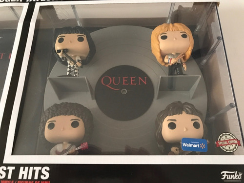 Funko Pop Album 21 Queen Greatest Hits 4 Figuras Walmart Exc (Usado)