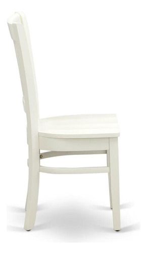 Sillas De Comedor De Madera Con Respaldo Listón Juego De 2 B