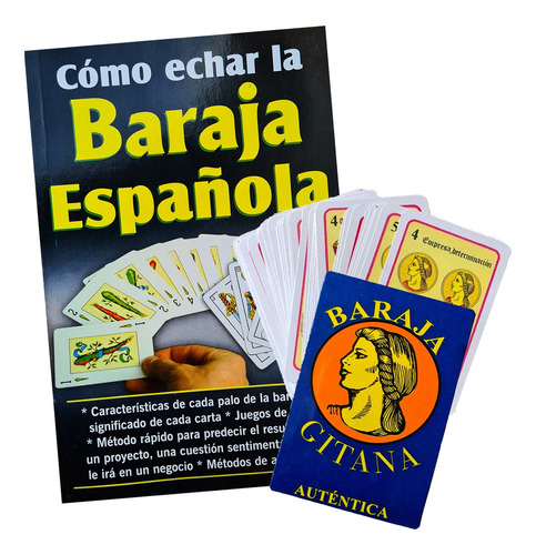 Curso Aprender Lectura De La Baraja Española Libro + Baraja