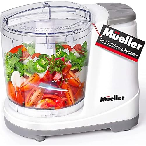 Mueller Electric Food Chopper, Mini Procesador De Alime...