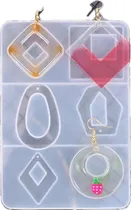 Comprar Molde Silicona Para Hacer Caravanas Collares En Resina Epoxi