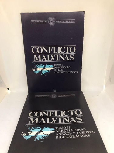 Conflicto Malvinas - Informe Oficial - 2 Tomos (usado)