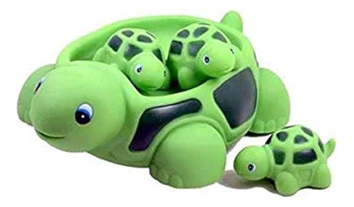 Playmaker Toys Turtle Family Bath Sets (set De 4) - Juguete 