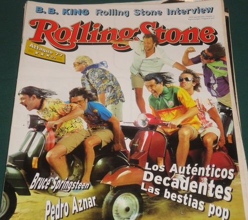 Revista Rolling Stone Año 1 Nro 10 Los Autenticos Decadentes