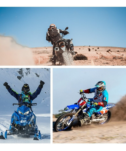 Imagen 8 de 8 de Soporte Montaje Para Casco De Moto Para Gopro U Otras
