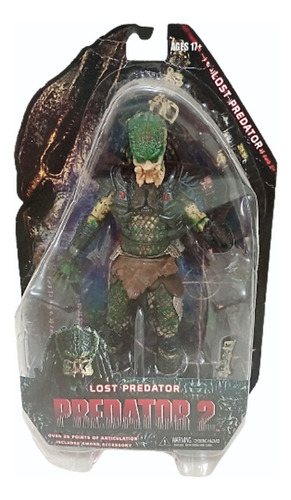 Muñeca Neca de Lost Predator 2, cara de 30 cm, cara rara, sellada