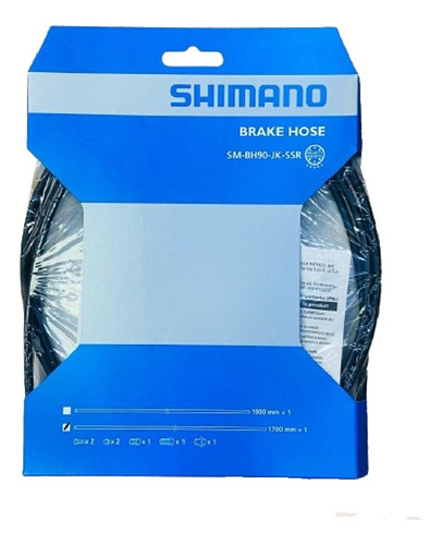 Manguera Freno Disco Shimano 1700mm Sm-bh90-jk-ssr
