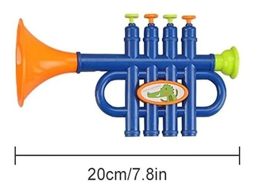 Imagen 4 de 9 de Set X 7 Instrumentos Musicales Infantil Orquesta Tambor 529